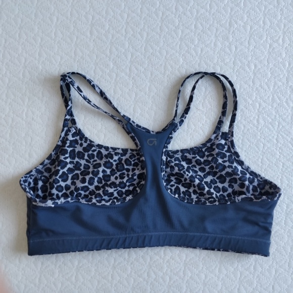 Gapfit Reversible Leopard Print Sports Bra - Picture 4 of 5
